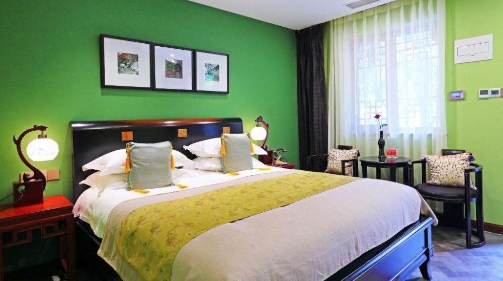 Standard Zimmer, Hotel Cote Cour, Peking, China Reisen