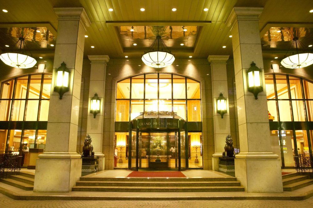 Eingangsbereich, Grand Hi Lai Hotel, Kaohsiung, Taiwan Reisen