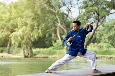 Schüler der Shaolin Kung Fu School in Qufu, China Reise, Sport