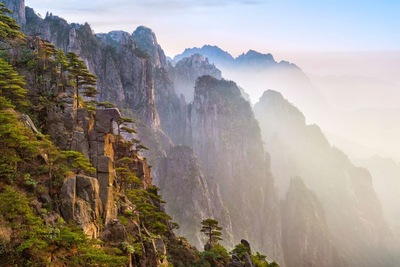 Huangshan Gebirge, Huangshan, China Gartenreise