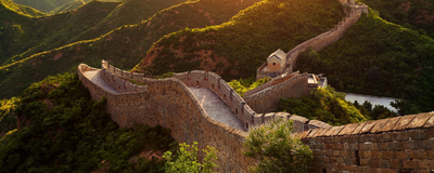 Große Mauer bei Peking, China Reisen