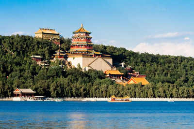 Sommerpalast in Peking, China, Tibet Reise