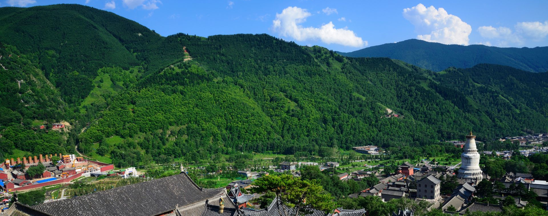 Panorama, Wutai Shan, China Reise