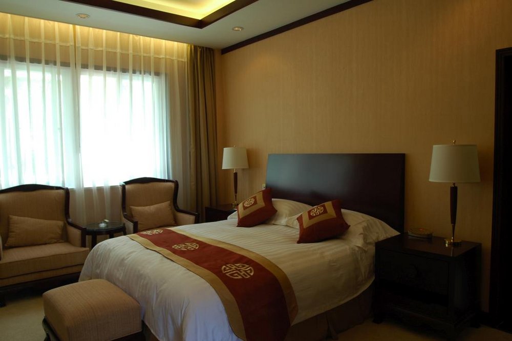 Schlafzimmer, Gurong Dali Hotel, China Rundreise