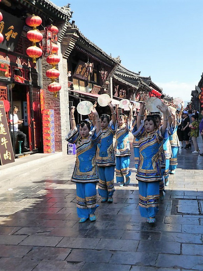 Traditonelle Kostüme, Pingyao, China Reisen