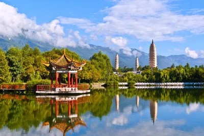 Die weißen Pagoden von Dali, Südchina Reise, Kultur