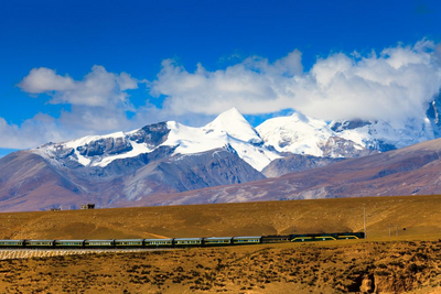 Tibet-Bahn im Himalaya, China, Tibet Nepal Reise