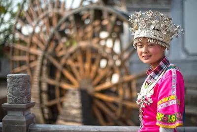 Miao Minderheit, Zhaoxing, Südchina Reise, Kultur