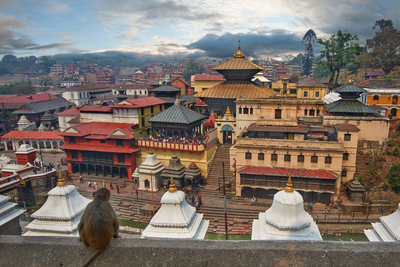 Pashupatinath, Katmandu, Tibet Nepal Reise