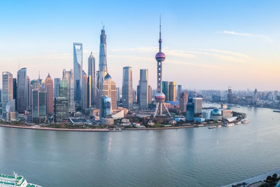 Shanghai Skyline, China Rundreise, Kultur