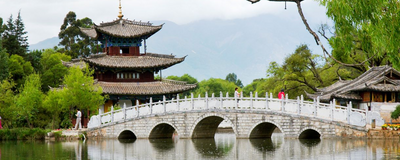 Jade Spring Park, Lijiang, China Reise