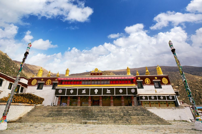 Drepung Kloster, Lhasa, Tibet Nepal Reise, China