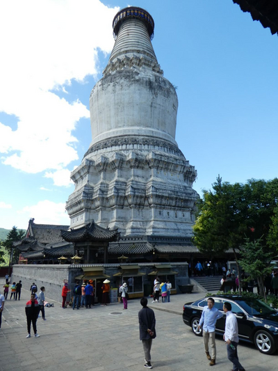 Stupa, Wutai Shan, China Reise