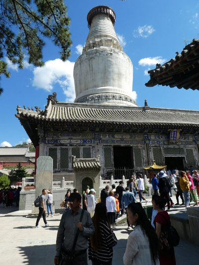 Stupa, Wutai Shan, China Reise
