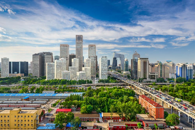 China Rundreise, Peking, Panorama