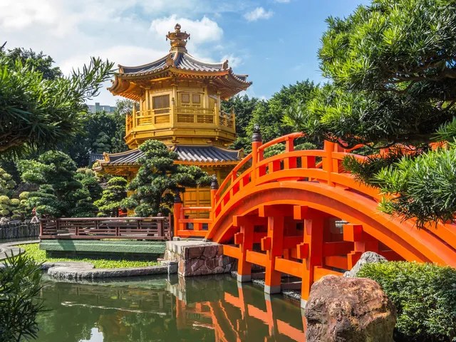 Traditioneller chinesischer Garten, China Gartenreise