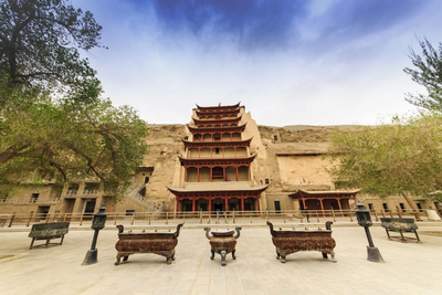 Dunhuang, China Seidenstrasse Reise