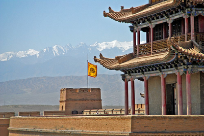 Jiayuguan, Gansu, China Seidenstrasse Reise