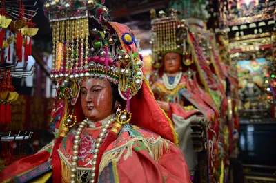 Traditionelle Kunst in Yilan, Taiwan Reise