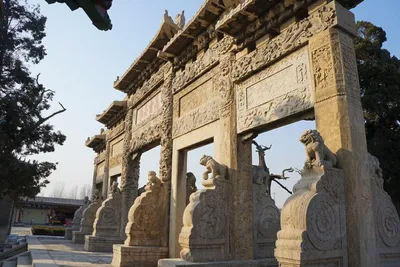 Konfuzius Tempel in Qufu, China Reise, Kultur