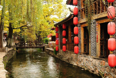 Altstadt in Lijiang, China Wanderreise, Kultur