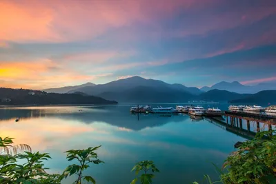 Sonne-Mond-See, Taiwan Reise