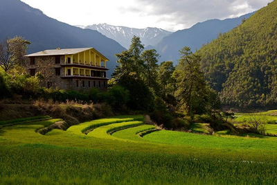 Hotel Songtsam Tacheng Lodge, China Wanderreise, Natur