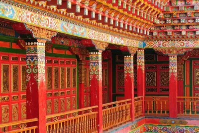 Songtsenling Tempel, Shangri-La, Südchina Reise, Kultur