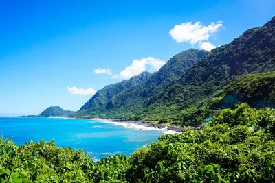 Küste von Taitung, Taiwan Reise