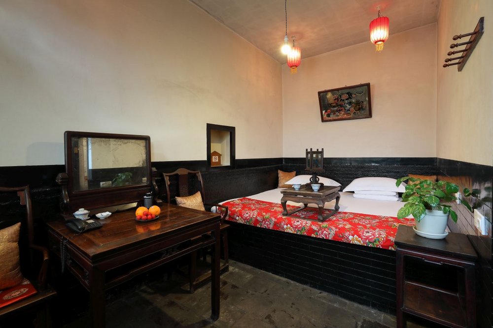 Zimmer, Yide Hotel, Pingyao, China Reise