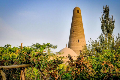 The Emin Minaret, Turfan, China Seidenstraße Rundreise, Kultur