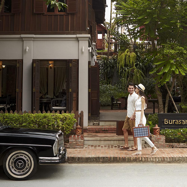 Außenansicht, Burasari Heritage, Luang Prabang, Laos Rundreise