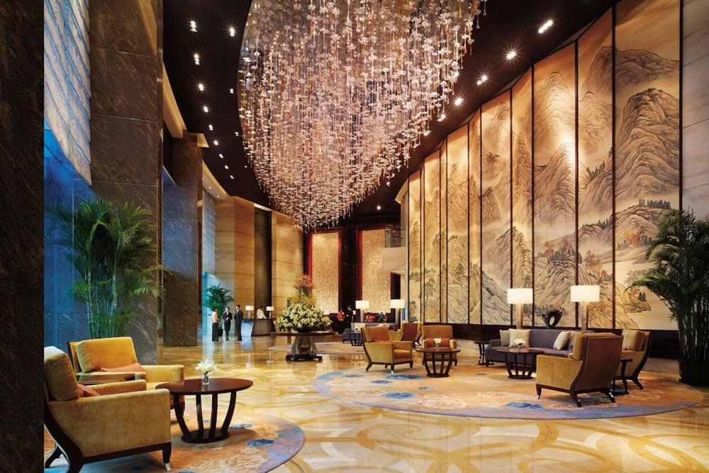 Lobby, Shangri-La Qingdao, China Reise
