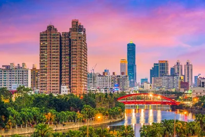 Kaohsiung Liebesfluss, Taiwan Reise