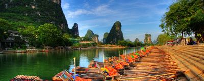 Li Fluss, China Reise