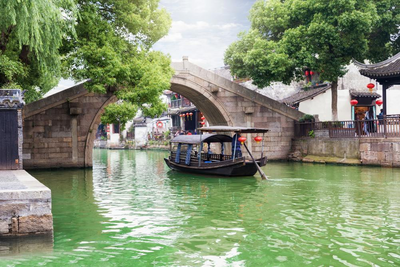 Tongli Wasserdorf, Shanghai, China Rundreise, Kultur