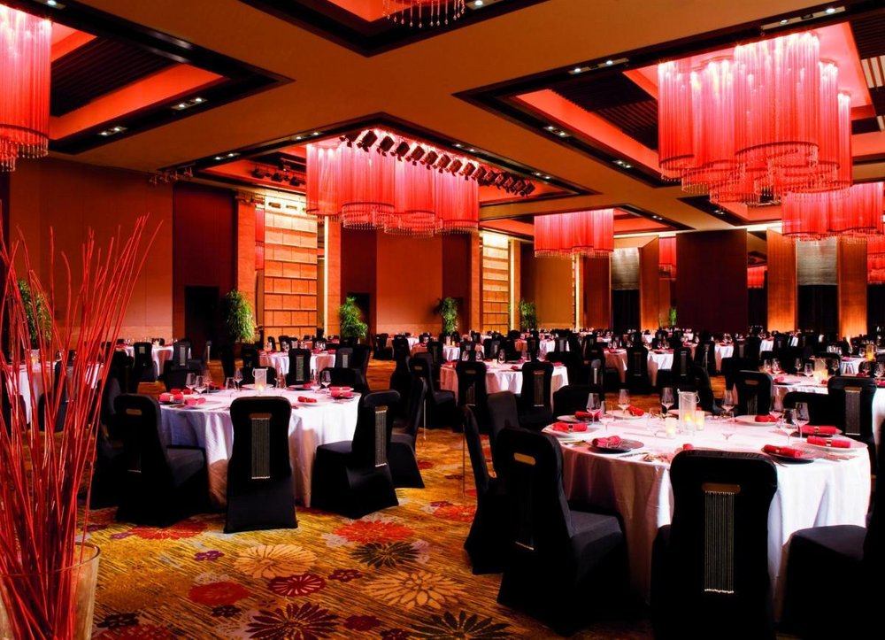 Festsaal, The Ritz-Carlton Hotel Sanya, China Rundreise