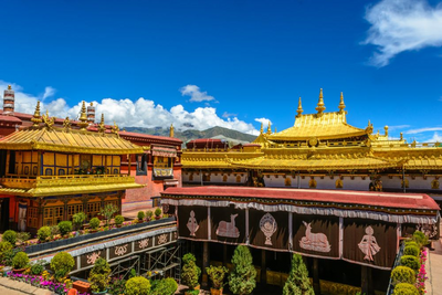 Jokhang Tempel, Lhasa, Tibet Reise