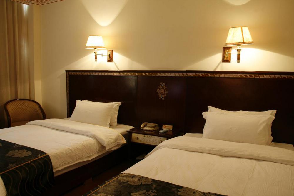 Zweibettzimmer, Yeti Hotel, Gyantse, Tibet, China Rundreise