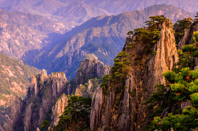 Huangshan Bergwelt, China Naturreise