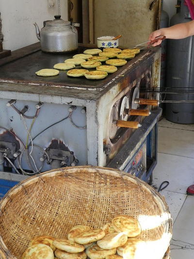 Streetfood, Pingyao, China Reise