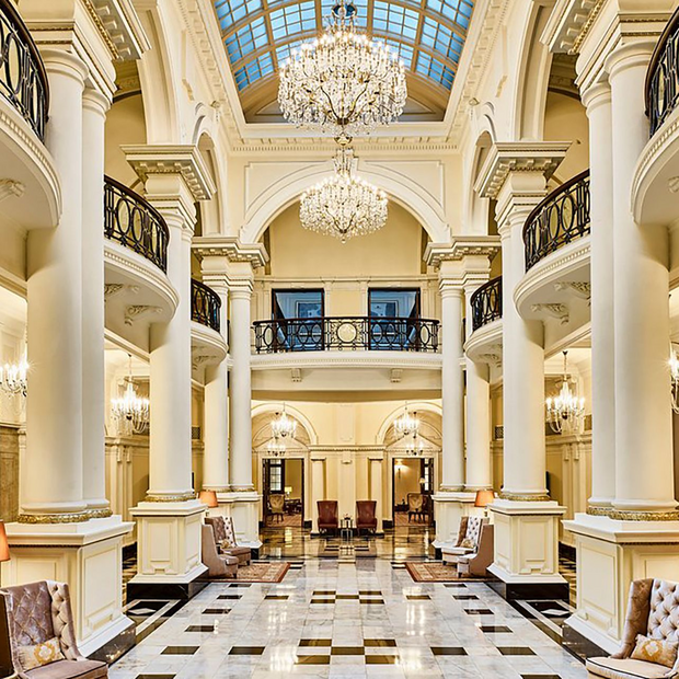 Lobby, Waldorf Astoria Shanghai on the Bund, Hotel, China Rundreise