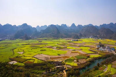 Wanfenglin, Wald der zehntausend Kegelberge, Guizhou, Südchina Reise, Natur