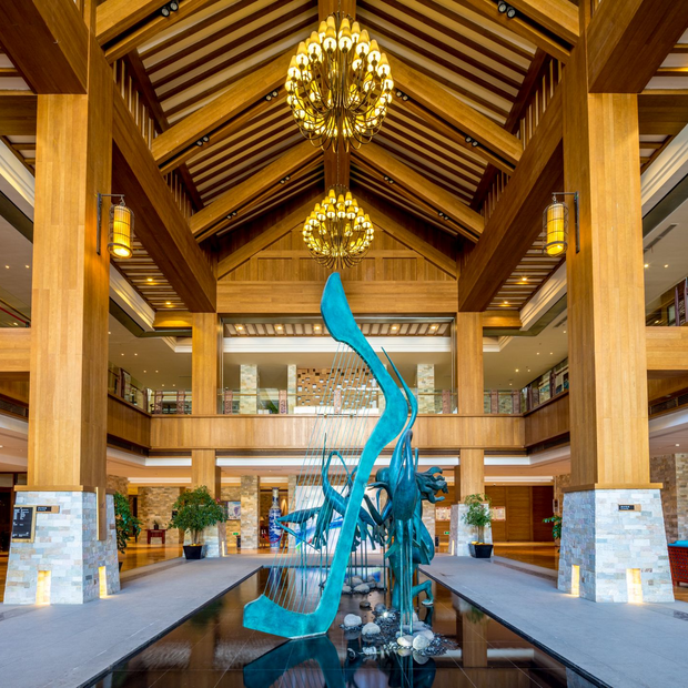 Lobby, Genting Resort Hotel, Zhangjiakou, China Rundreise