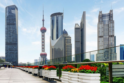 Skyline, Shangai, China Gartenreise
