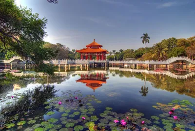 Tainan, Park, Taiwan Reise