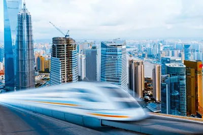 Transrapid Shanghai, China Reise