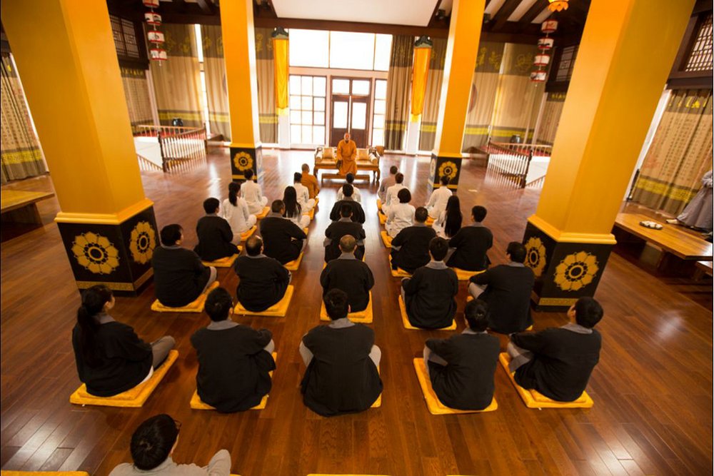 Meditationssitz, Zhao Jian Shan Ju Hotel, Shaolin, China Rundreise