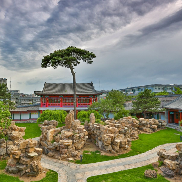 Aussenansicht, Imperial Mountain Resort Chengde, China Rundreise