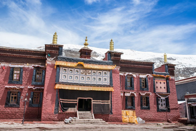 Kloster Sakya, Tibet Nepal Reise, China